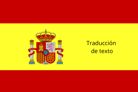 Spanish Text Over Flag