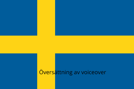 Swedish Voiceover Over Flag